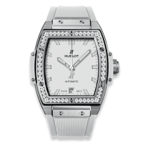 Swiss Hublot Spirit of Big Bang Titanium White Diamonds 39mm Watch