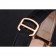 Cassa in oro quadrante bianco Cartier Rotonde con gioielli cinturino in pelle nera 622.760