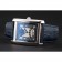 Cartier Tank quadrante bianco Cassa in acciaio cinturino in pelle blu 622762